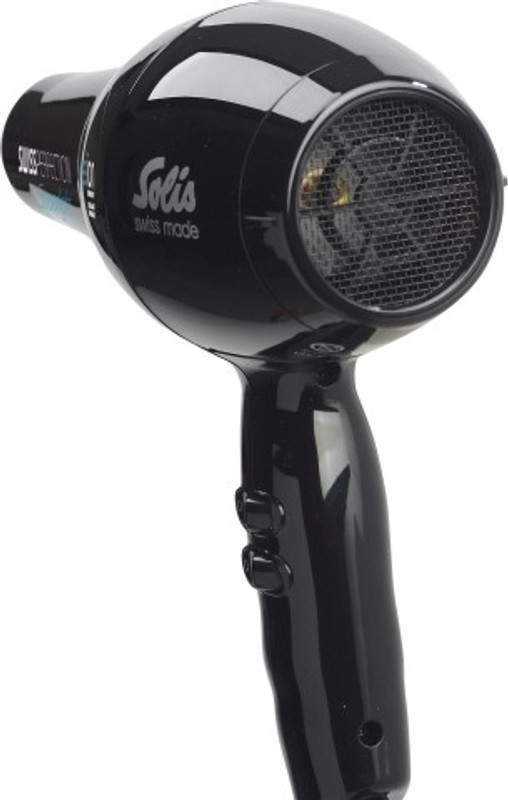Solis Swiss Perfection 440 440b Hair Dryer(2300 W, Black)