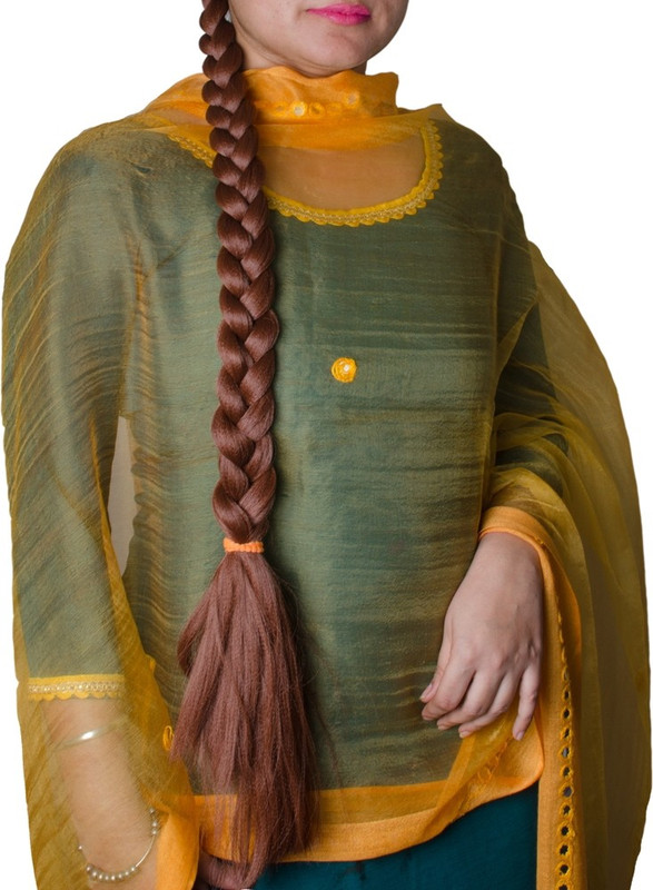 Majik Braids for Wedding Medium Brown Hair Extension