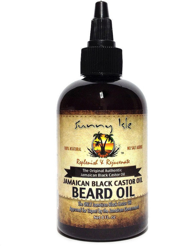 Sunny Isle Jamaican Black Castor Beard 2 Oz Hair Oil(60 ml)