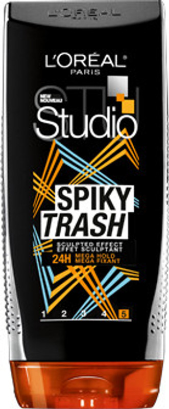 L'Oreal Paris Studio Spiky Trash Mega Hold Hair Gel Cream(200 ml)