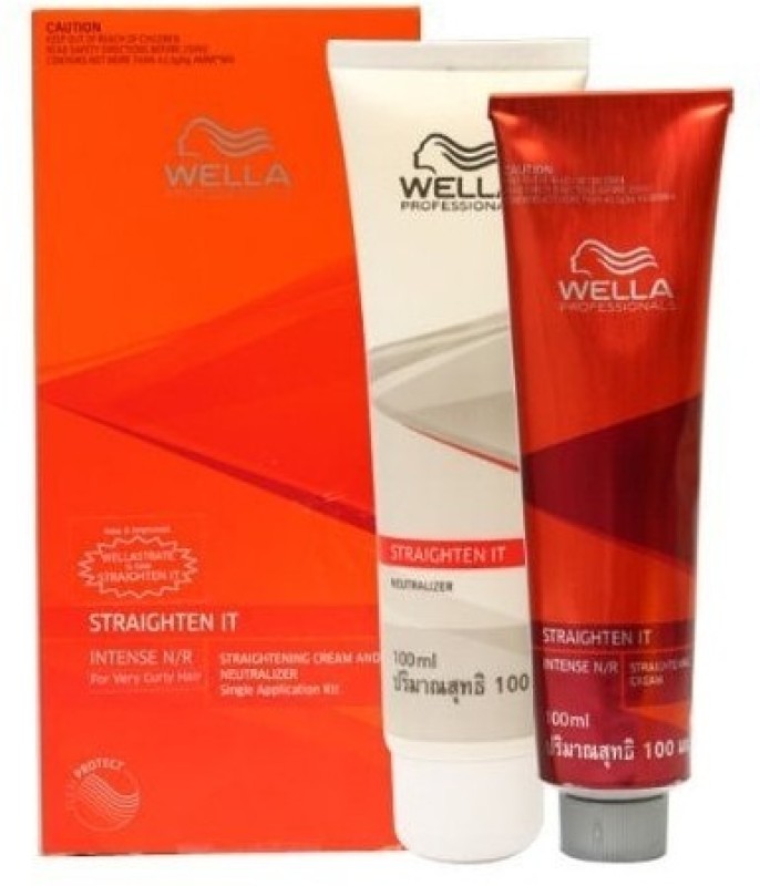 Wella Professionals Wella Straighten It Intense For Very Curly Hair(Straightening Cream And Neutralizer)-200gm Hair Cream(200 g)