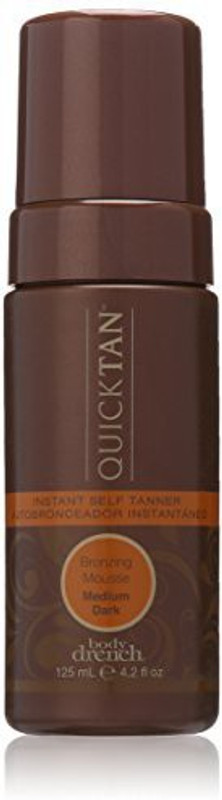 Body Drench Quick Tan Instant Self Tanner Mousse Medium/Dark Mousse(125 ml)