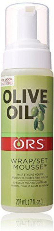 Organic Root Stimulator Olive Oil Hair Wrap Set S Mousse(207 ml)