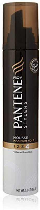 Pantene Pro V Stylers Maximum Hold Mousse (Pack Of 12) Mousse(198 ml)