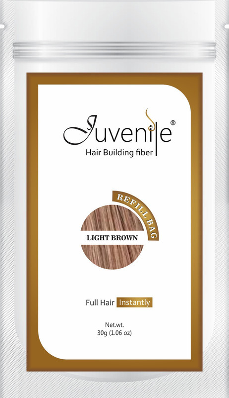 Juvenile Hair Building Fiber Refill Bag Light Brown(30 g) RS.1449 (51.00% Off) - Flipkart