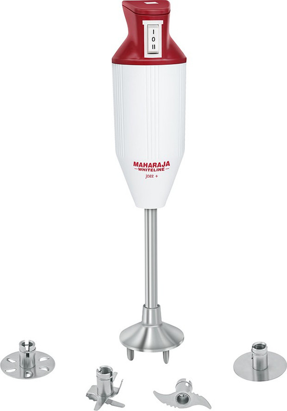 Maharaja Whiteline HB-104 125 W Hand Blender(WHITE/RED)