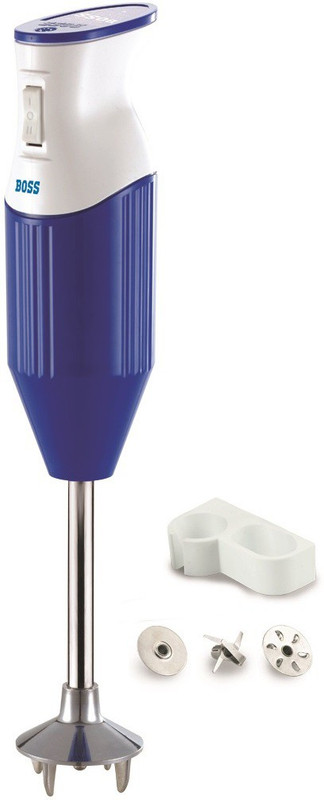 Boss B121 160 W Hand Blender(White, Blue) Boss B121 160 W Hand Blender(White, Blue)