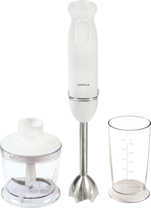Havells Super Blend Plus with Chopper 400 W Hand Blender(White)