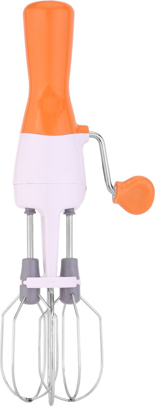 Kishore Traders KT18 0 W Hand Blender(White, Orange)