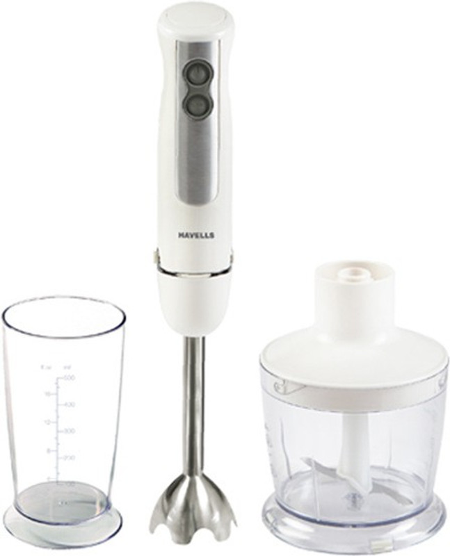 Havells Blend Mate with Chopper Blender  400 W Hand Blender(White)