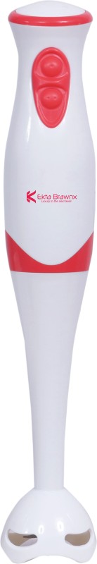 Ekta Brawnx X2-7701 STICK 350 W Hand Blender(White)