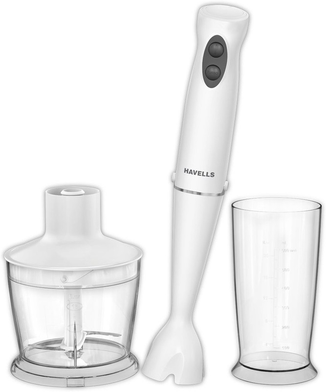 Havells GHFHBBFW060 600 W Chopper, Hand Blender(White)