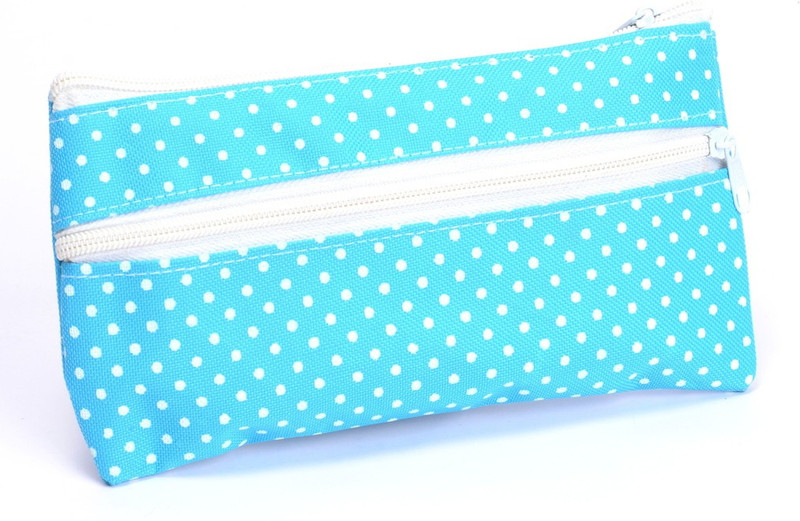 Enwraps Jute Eco-Friendly Cosmetic Bag(Blue) Enwraps Jute Eco-Friendly Cosmetic Bag(Blue)