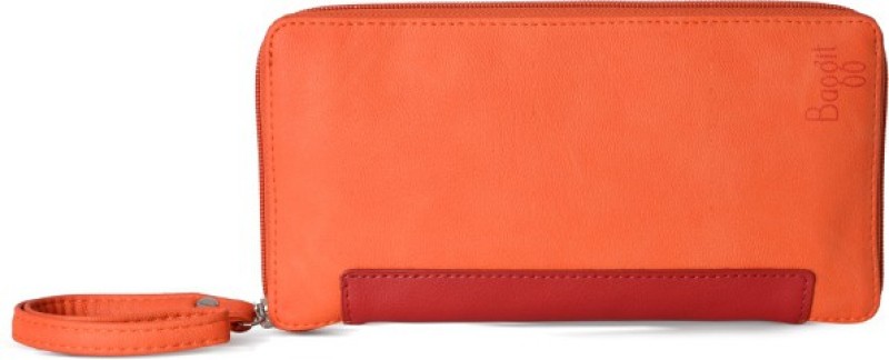 Baggit Pp Lorry Sunkiss Orange Cosmetic Bag(Orange)