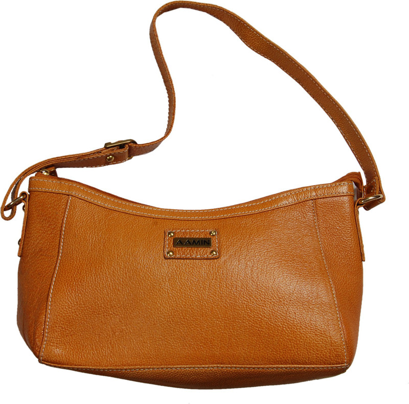 Aamin Women Orange Hobo Aamin Women Orange Hobo