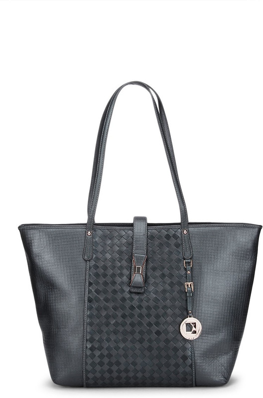 Da Milano Women Grey Hand-held Bag Da Milano Women Grey Hand-held Bag