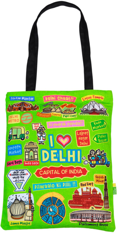 Eco Corner Women Green Tote