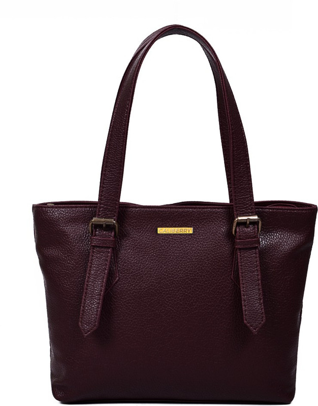 Caliberry Women Maroon Hand-held Bag Caliberry Women Maroon Hand-held Bag