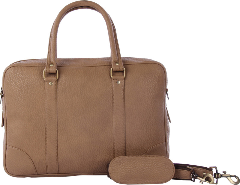 Walletsnbags Men Beige Messenger Bag