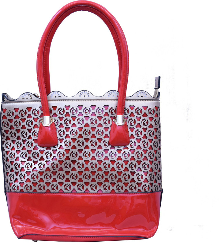 Charu Boutique Women Silver, Red Hobo Charu Boutique Women Silver, Red Hobo