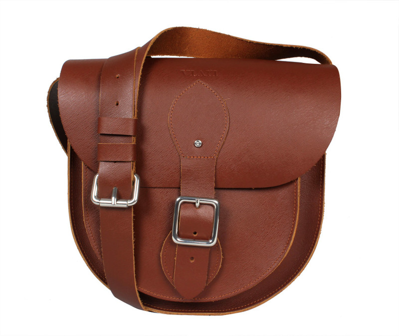 Viari Women Tan Satchel
