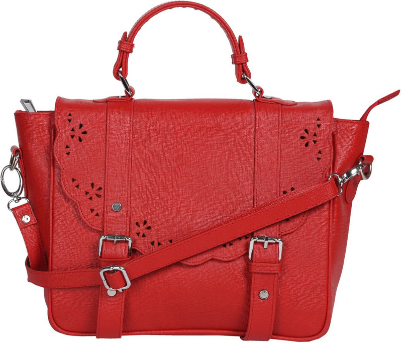 JL Collections Women Red Shoulder Bag JL Collections Women Red Shoulder Bag