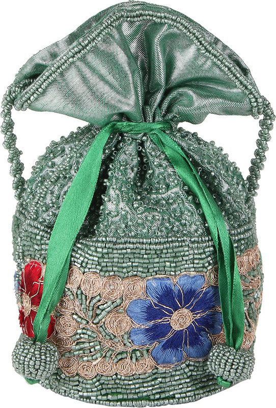 Ahankara Shaded Floral Cosmetic Bag