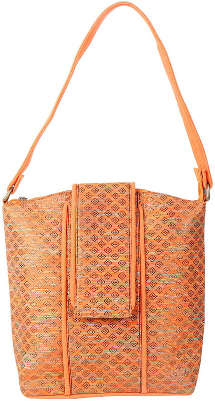 Rajrang Women Orange Hand-held Bag Rajrang Women Orange Hand-held Bag