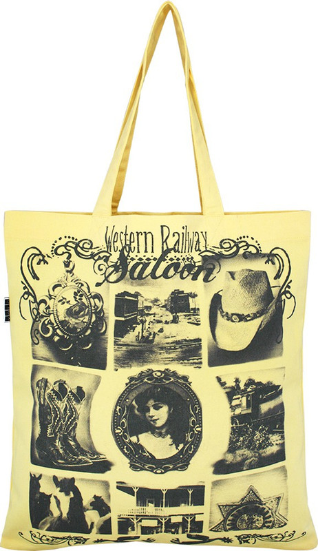 YOLO Women Yellow Tote