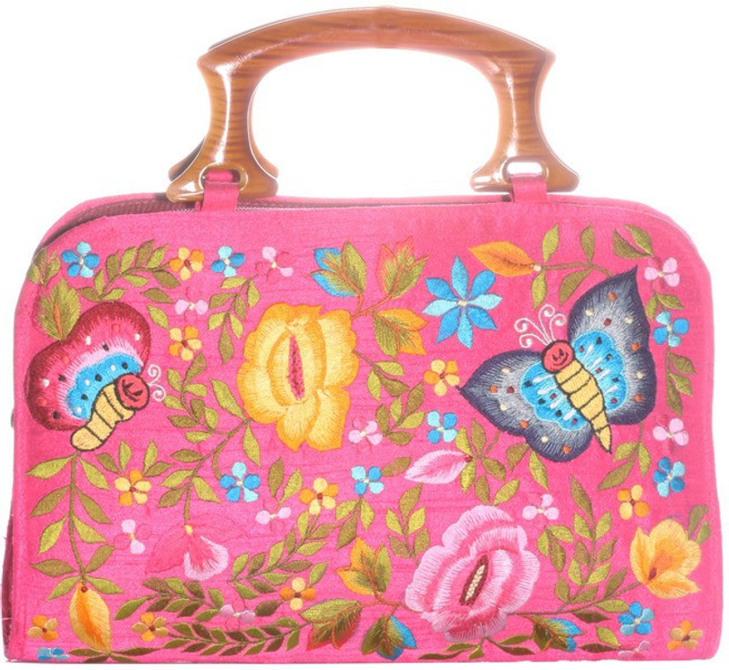 Soulful Threads Women Pink Hand-held Bag Soulful Threads Women Pink Hand-held Bag