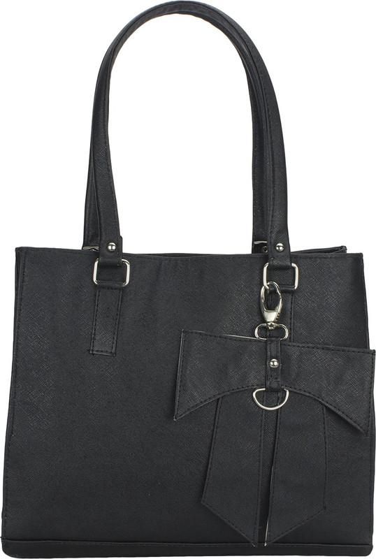 Govind Women Black Hand-held Bag Govind Women Black Hand-held Bag
