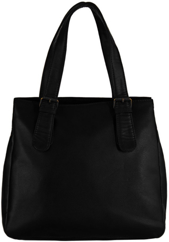 Borsavela Women Black Messenger Bag