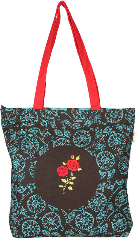 Pickpocket Women Brown, Blue Tote