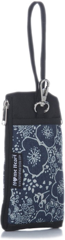 Home Heart Cell Phone Purse Cosmetic Bag(Blue)