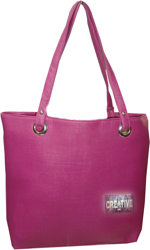 Kreative Bags Women Pink Shoulder Bag Kreative Bags Women Pink Shoulder Bag