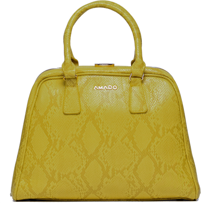 Amado Women Yellow Satchel