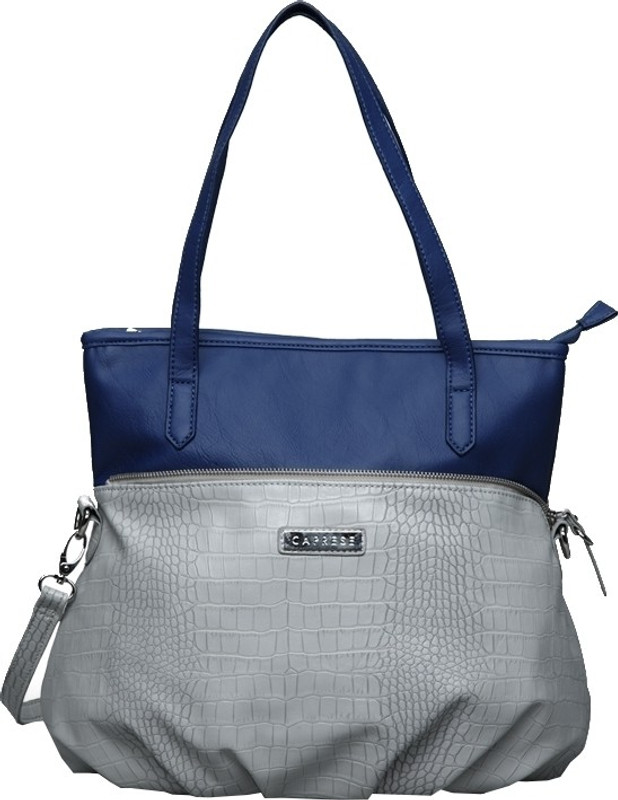 Caprese Women Blue, Grey Tote
