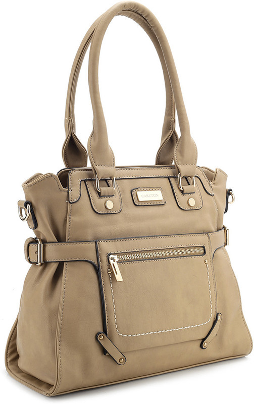 Carlton London Women Khaki Hand-held Bag Carlton London Women Khaki Hand-held Bag