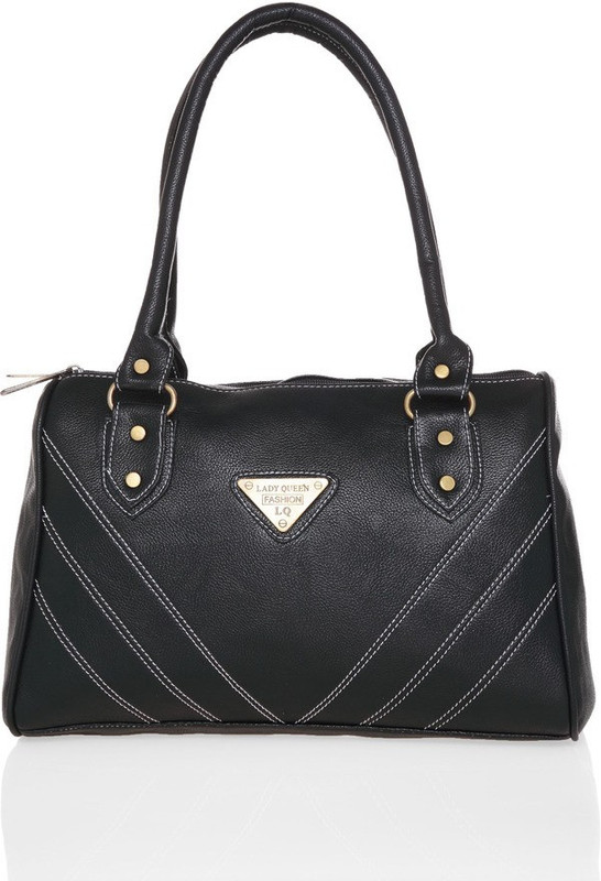 Lady Queen Women Black Shoulder Bag