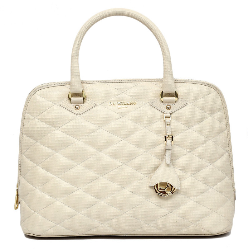 Da Milano Women White Tote