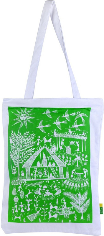 Eco Corner Women Green Shoulder Bag Eco Corner Women Green Shoulder Bag