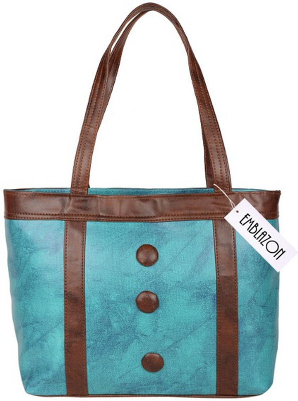 Lambency Women Blue Hand-held Bag Lambency Women Blue Hand-held Bag