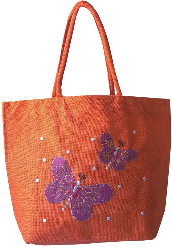Style and Culture Women Orange Tote
