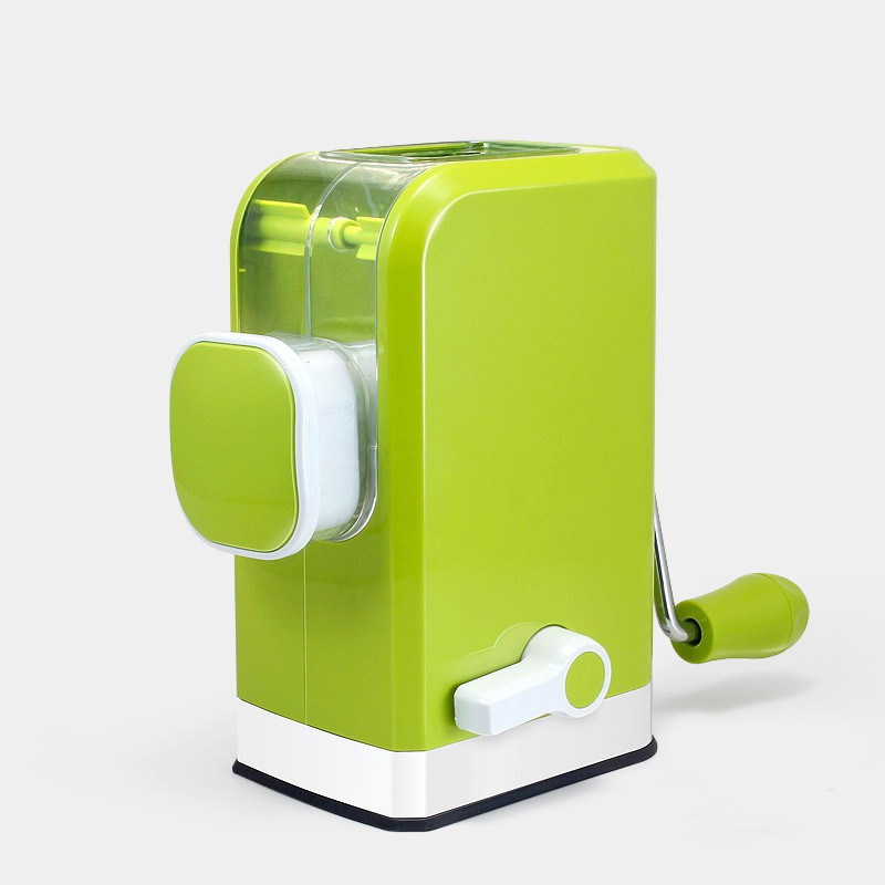 IBS MG 233 Hand Operated Manual Meat Mincer Vegetable Spice Garlic Onion Chopper Shredder Food Processor 5 W Mixer Grinder(Green, 1 Jar)