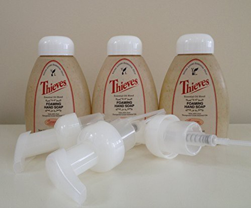 Young Living thieves foaming hand soap by - 3 pack, 8 fl. . ea Pump Dispenser(240 ml)