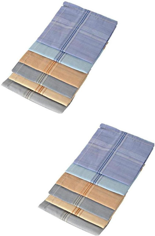 Oshop Trades Stripes Handkerchief(Pack of 12) RS.699 (66.00% Off) - Flipkart
