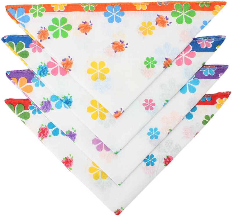Style Villaz SVZ309PrintedHandkerchief Handkerchief(Pack of 8)