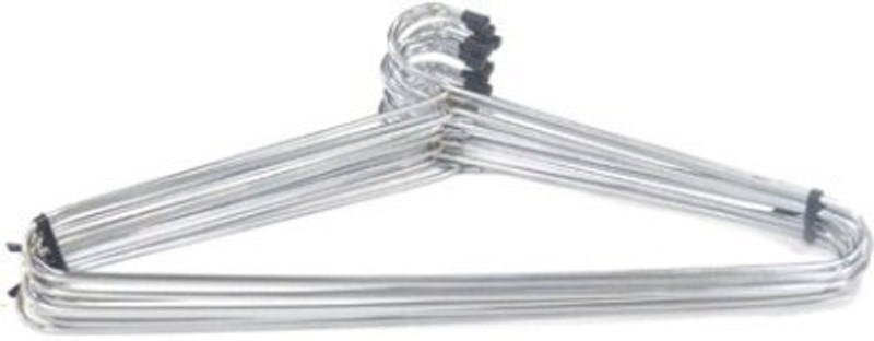kdtraders Steel Pack of 12 Cloth Hangers