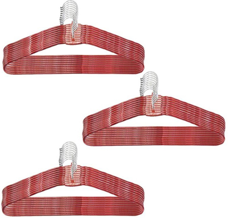 kdtraders Steel Pack of 30 Cloth Hangers
