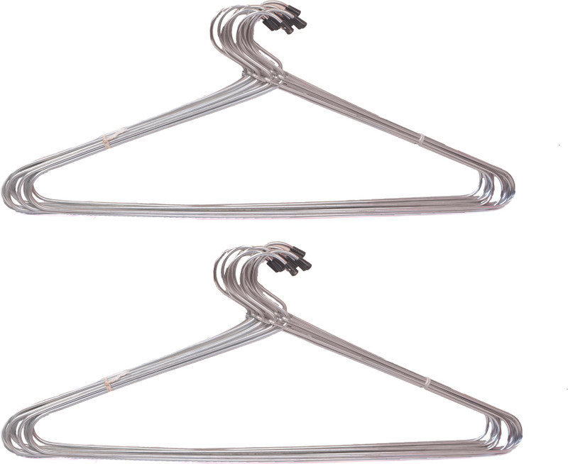 coat steel hanger Steel Pack of 24 Cloth Hangers